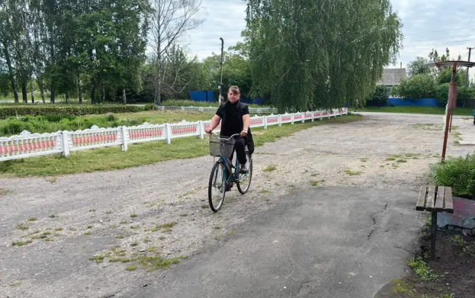  работу на велочсипеед Рагозичнский сельский Дом культуры